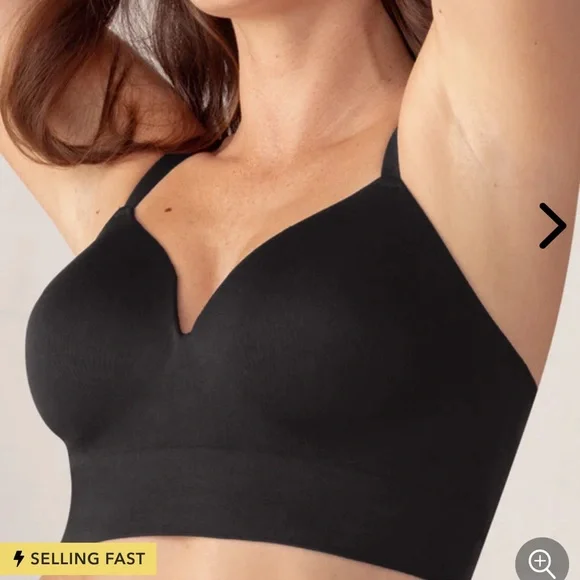 Truekind® Supportive Comfort Wireless Shaping Bra - Picture 3 of 11